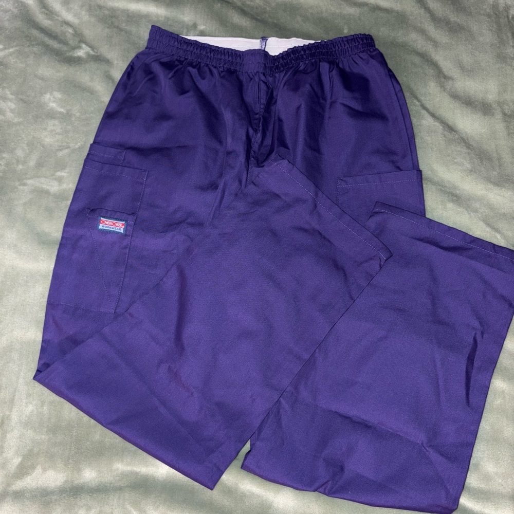 Purple Scrub Pants